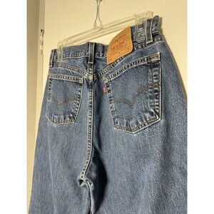 Vintage Levi's 560 Loose Fit Tapered Jeans Size 10 Miss W31 L31 Light Wash